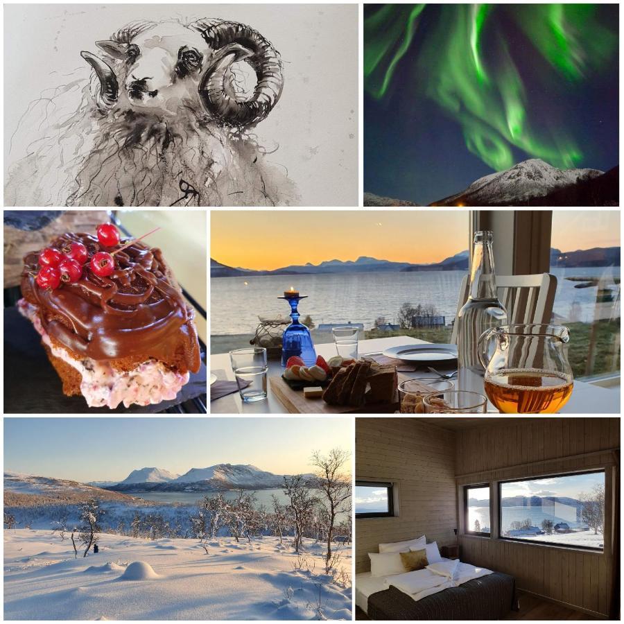 Yggdrasil Farmhotel Retreat, Spa & Yoga Straumsbukta Exteriér fotografie